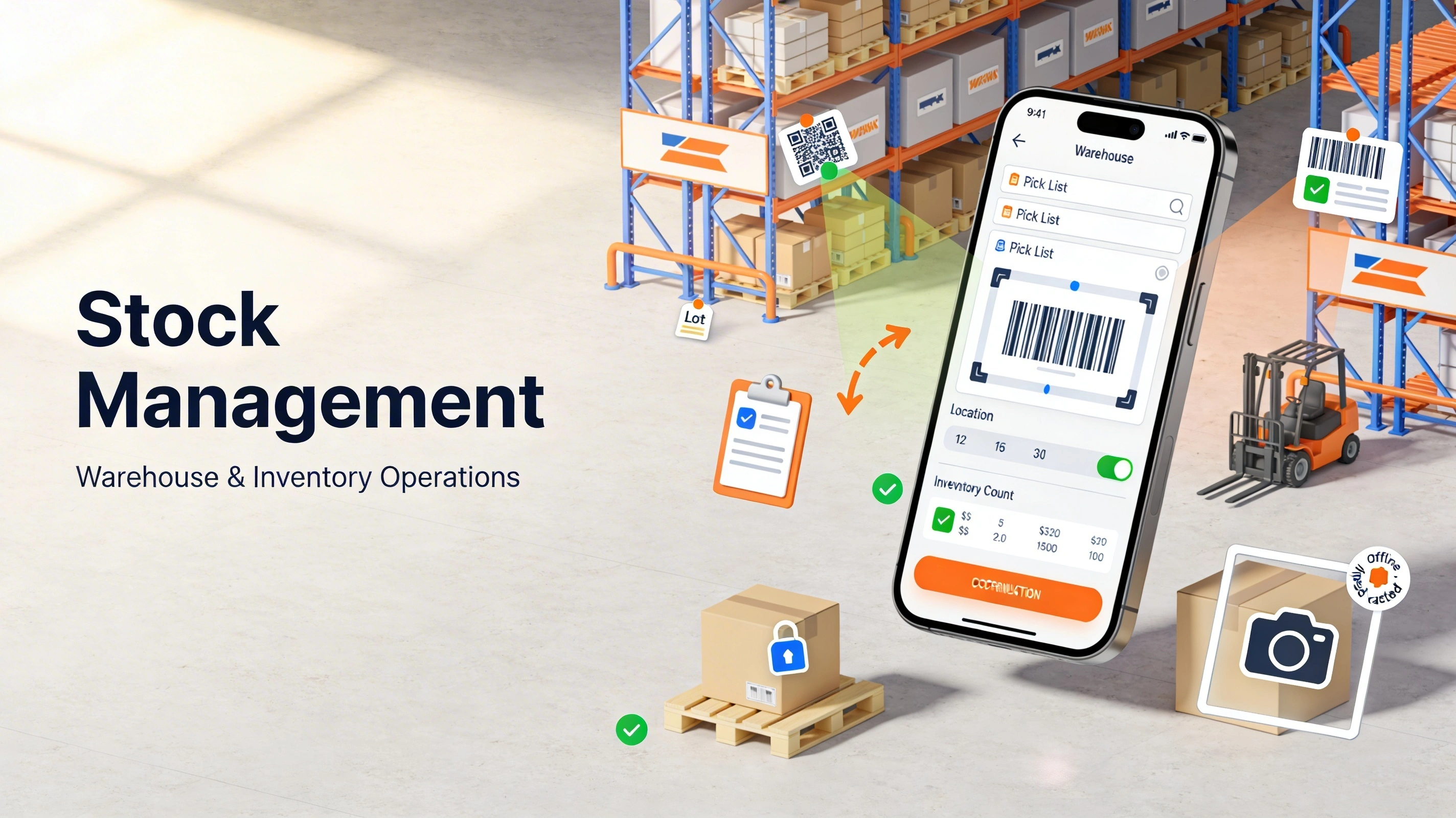 Stock Management Mobile Application